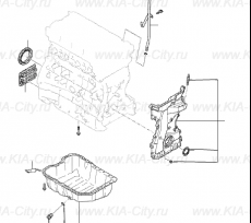 Поддон масляный 2.4 Kia Optima IV